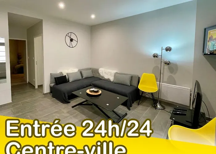 « La Bicyclette » 35M2 Tout Equipe Centre Ville