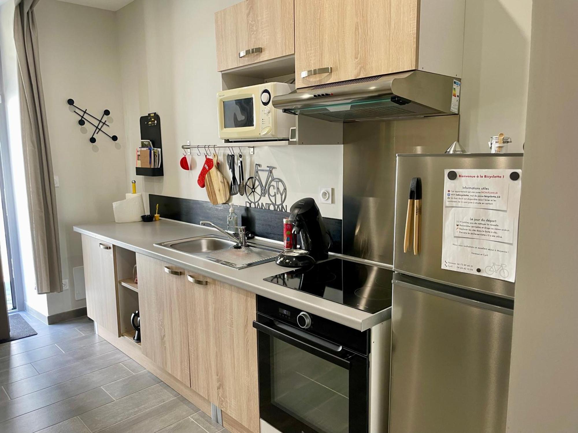 « la Bicyclette » 35m2 Equipe Centre Apartment *